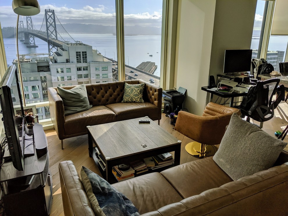 Switching coffee table to babysafe ottoman