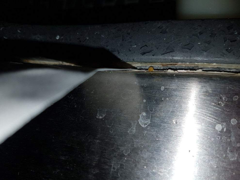 Chips & Cracks Broken 38G Light Grey Quartz Sink & Worktop Epoxy Repair Putty 