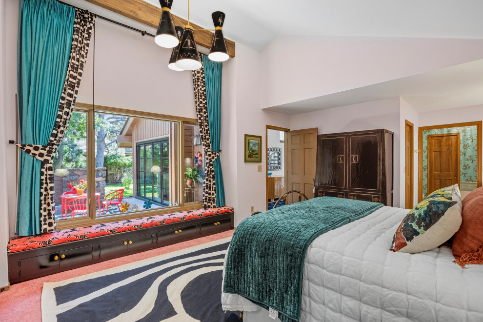 Rosy Relaxing Guest Room