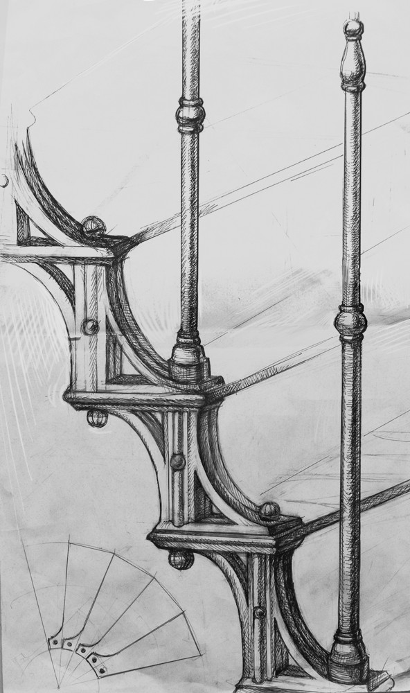 Винтовая (спиральная) лестница