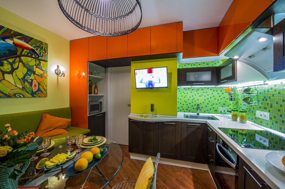 кухня в стиле Рио для телепроекта  "Сделано со вкусом" на ТНТ