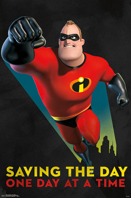 The Incredibles 2 Mr. Incredible Poster, Unframed Version