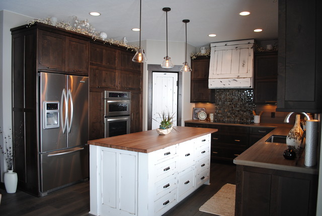 Modern Rustic transitional-kitchen