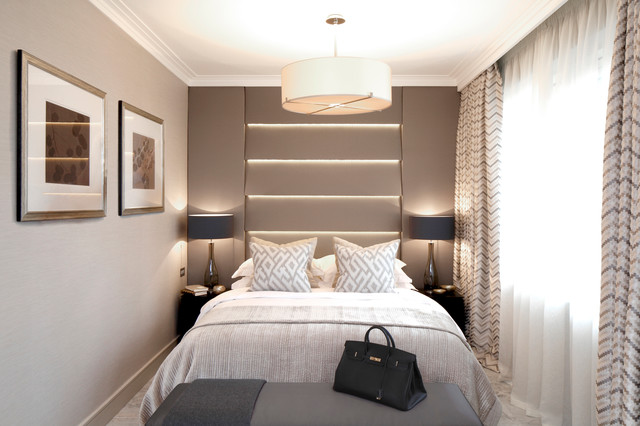 Knightsbridge Apartment contemporary-bedroom