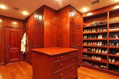 Inspiration for an expansive traditional storage and wardrobe in New York.