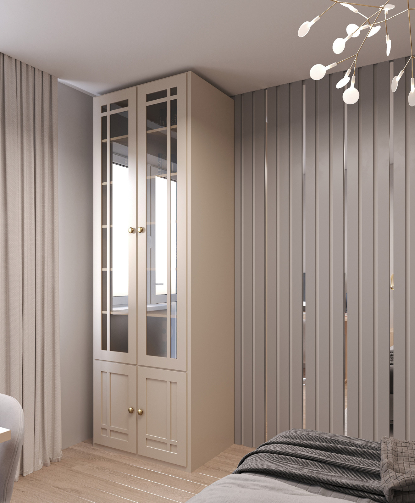 Квартира в Челябинске в стиле "неоклассика"