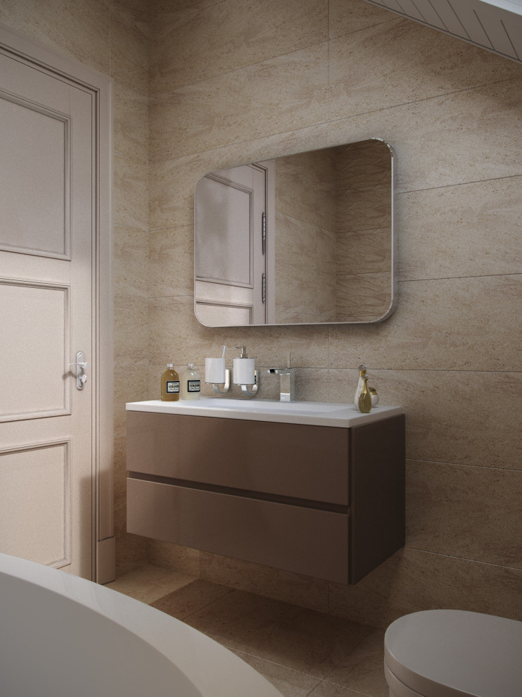 Загородный дом из клееного бруса