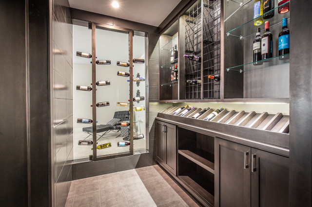 Stonecrest contemporary-wine-cellar