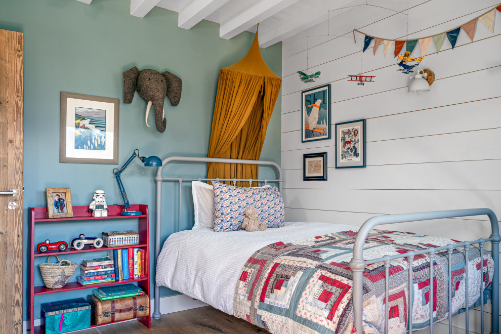 Photo of a farmhouse kids' bedroom in Other.