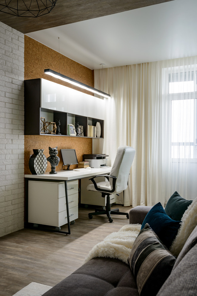 Кабинет квартиры 86 м2 в ЖК Гагаринский