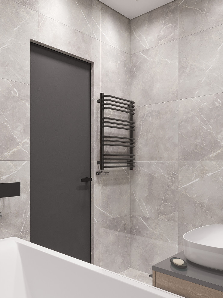 Современный интерьер в ЖК «Znak», Ижевск, 73 кв. м2