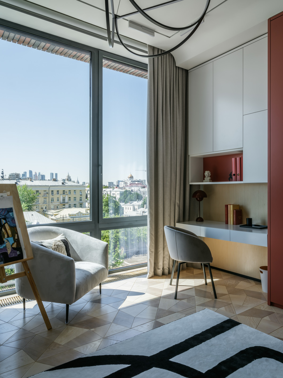 Двухуровневая квартира в центре Москвы 390м2