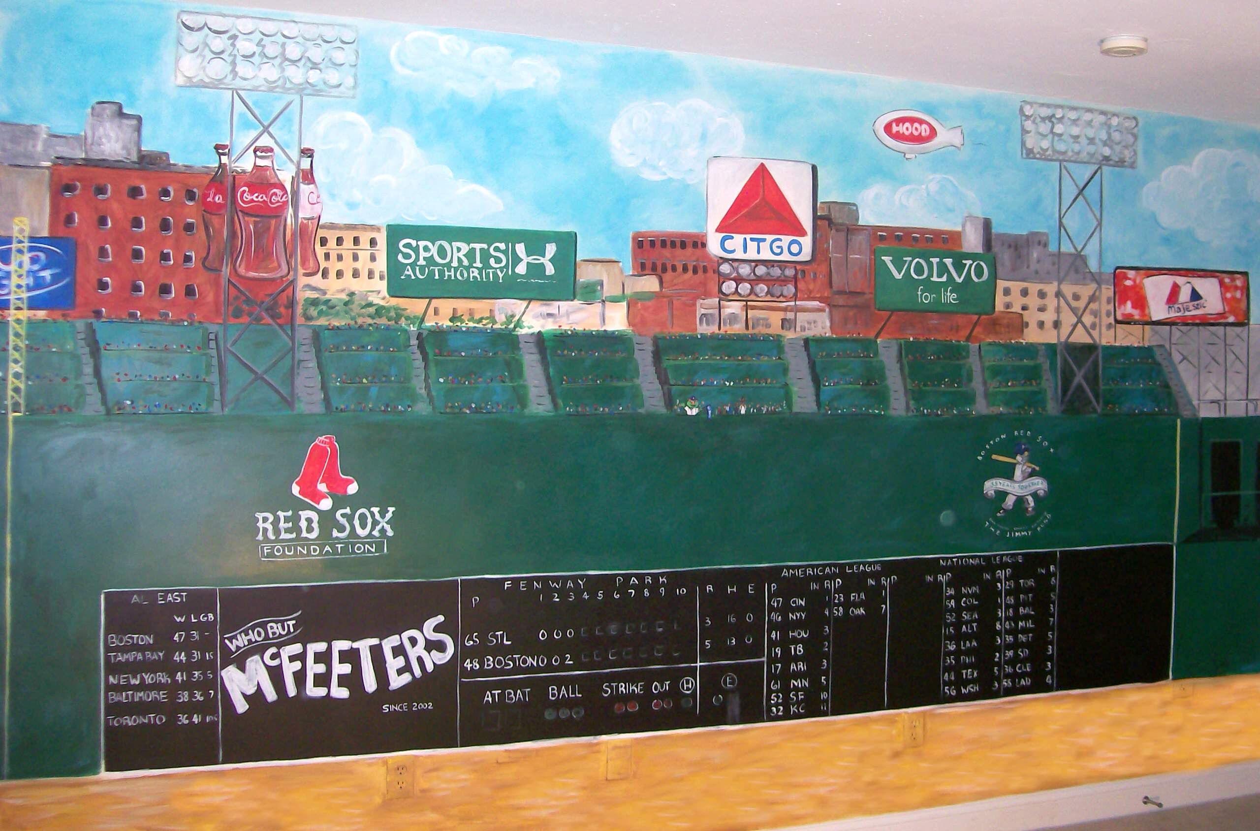 Boston Red Sox/Fenway Park mural MLB-BRS-CDS12006S