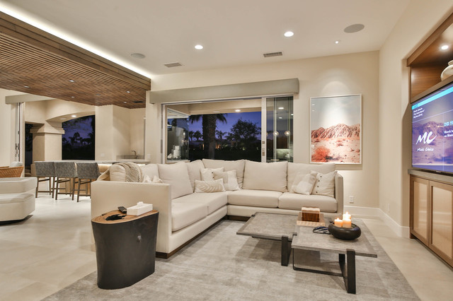 Indian Ridge Remodel contemporaneo-salon