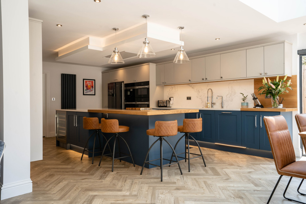 Open-Plan Kitchen, Utility and Reception Renovation - Colchester, Essex ...