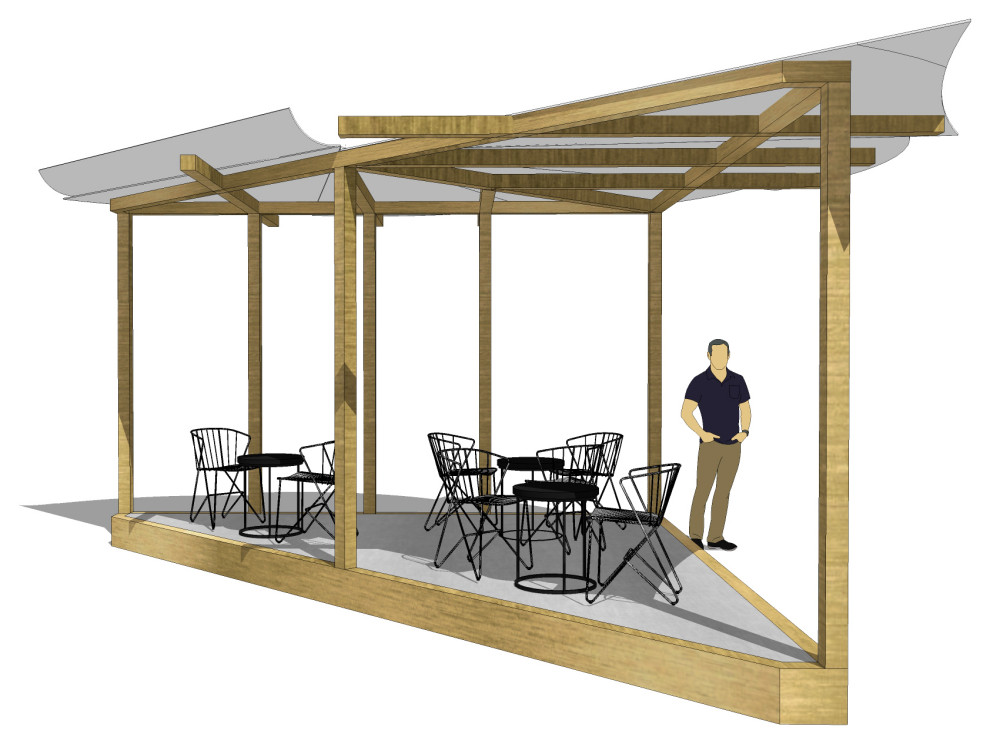 outdoor pergola design-consept