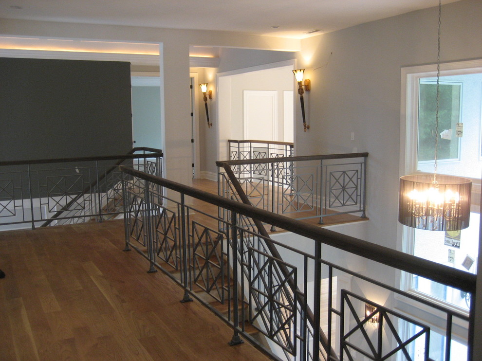 This is an example of a modern staircase in Philadelphia.
