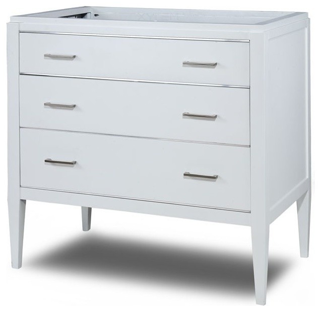 Manhattan 36" White Vanity