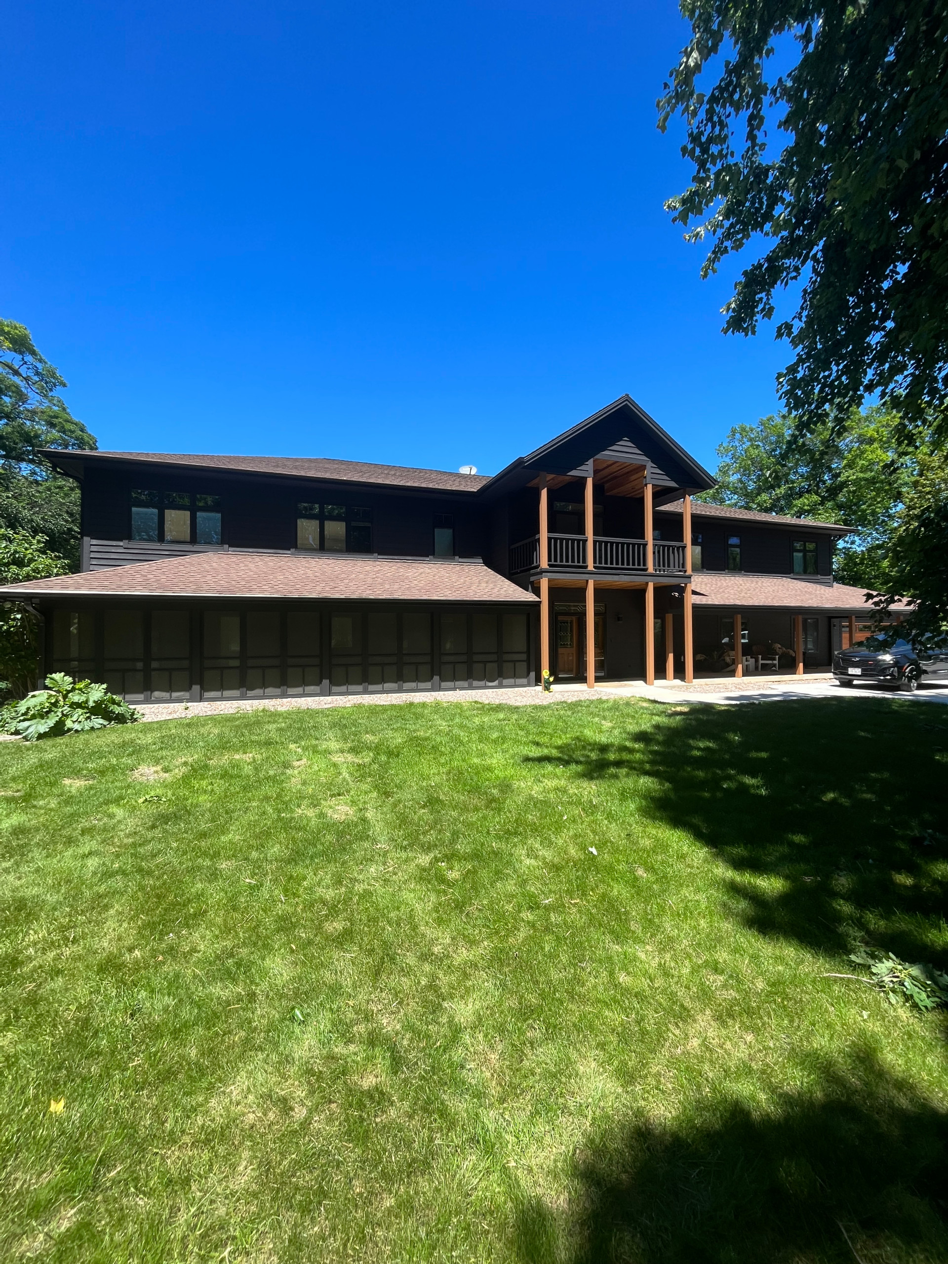 Green Lake Large Black house