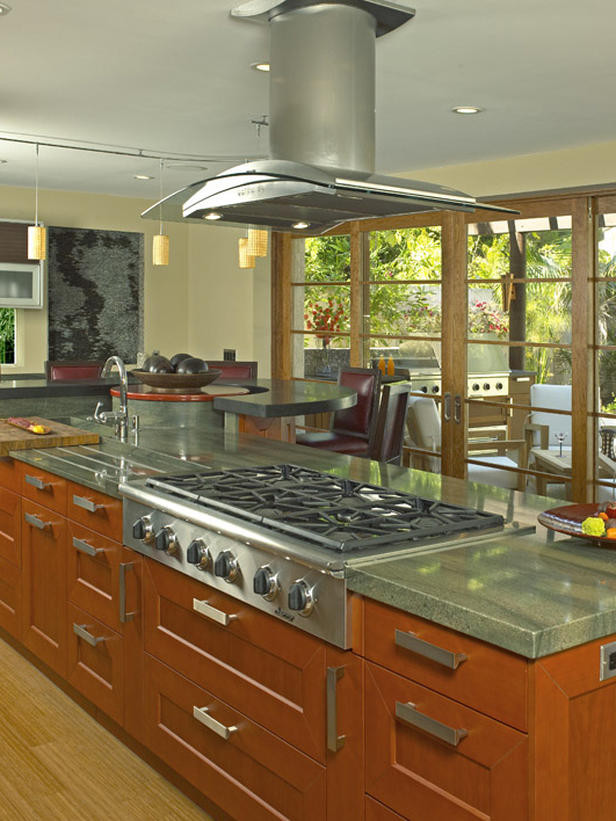 Contemporary kitchen in Portland Maine.