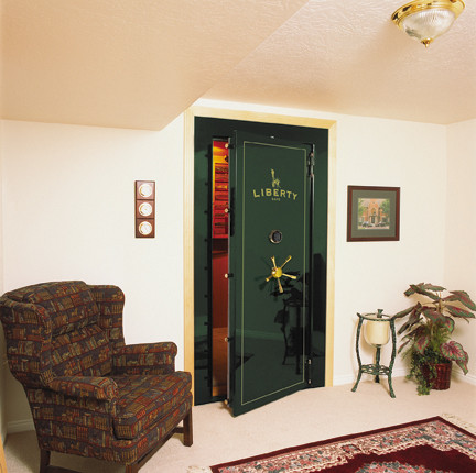 Vault Door Safes Traditional Basement Miami By