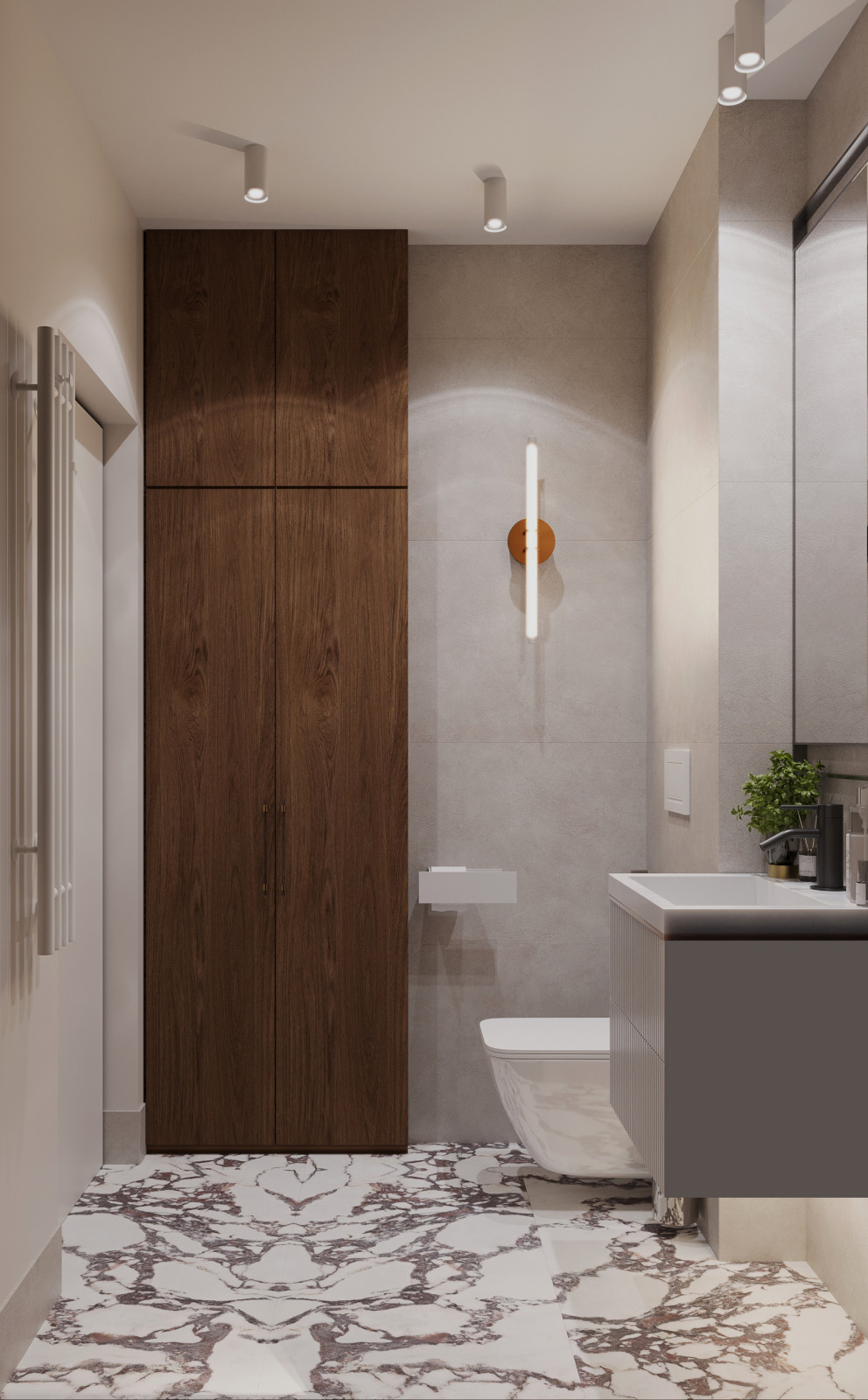 Квартира-студия для девушки в ЖК Екатерининский Парк