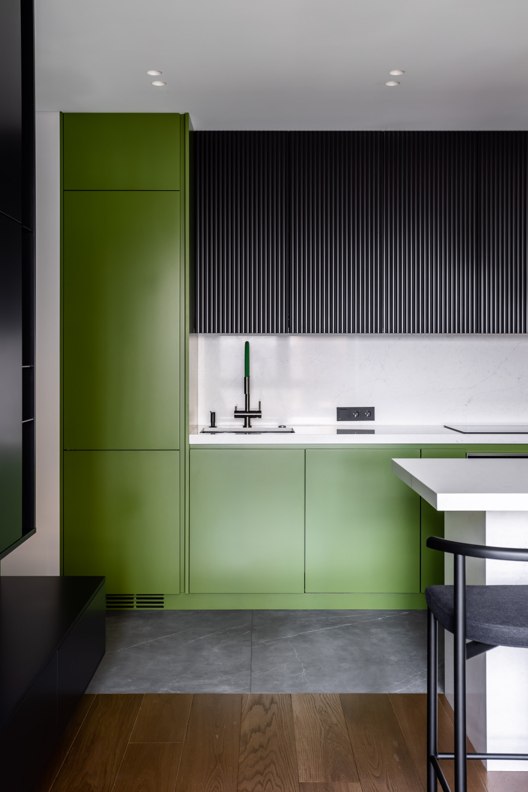 Современный интерьер квартиры 60 м2 в ЖК Академика Павлова 28