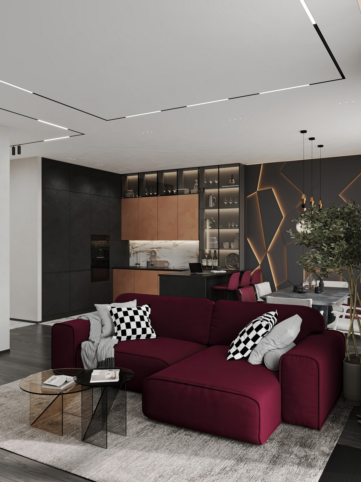 Дизайн и ремонт квартиры в ЖК Will Towers - Свет и цвет