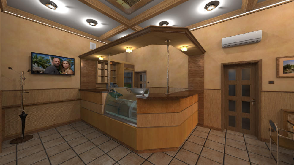 Дизайн проект кафе-бара