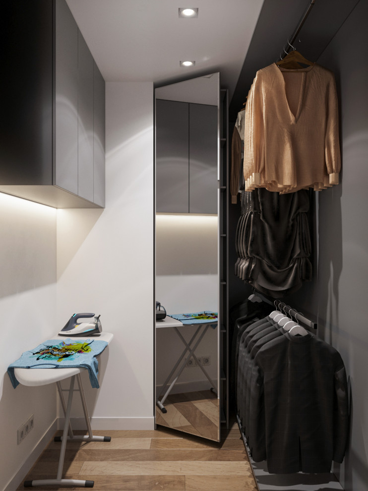 Дизайн интерьера двухкомнатной квартиры. ЖК Ясный. Москва