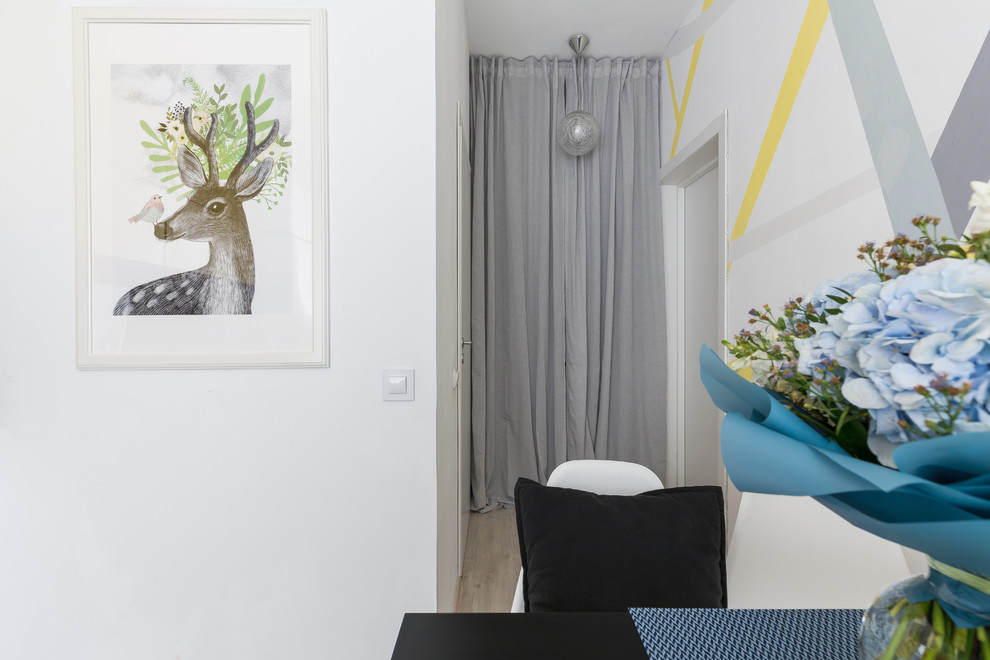 Однокомнатная квартира про проекту Александры Сафроновой