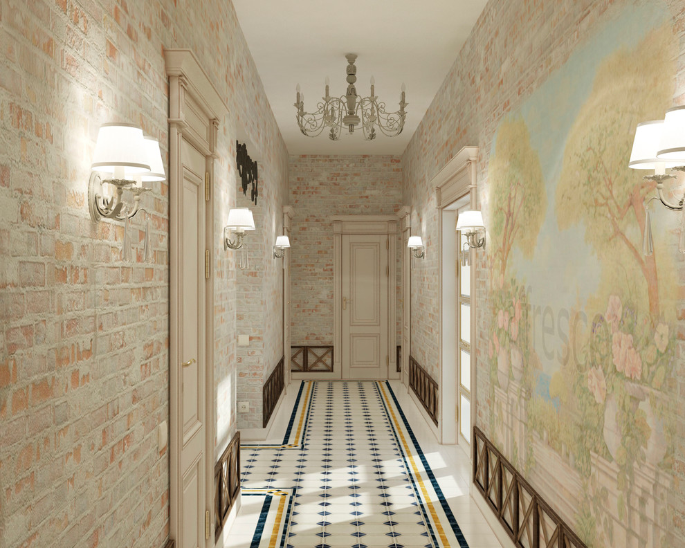 Холл в стиле прованс и шебби шик