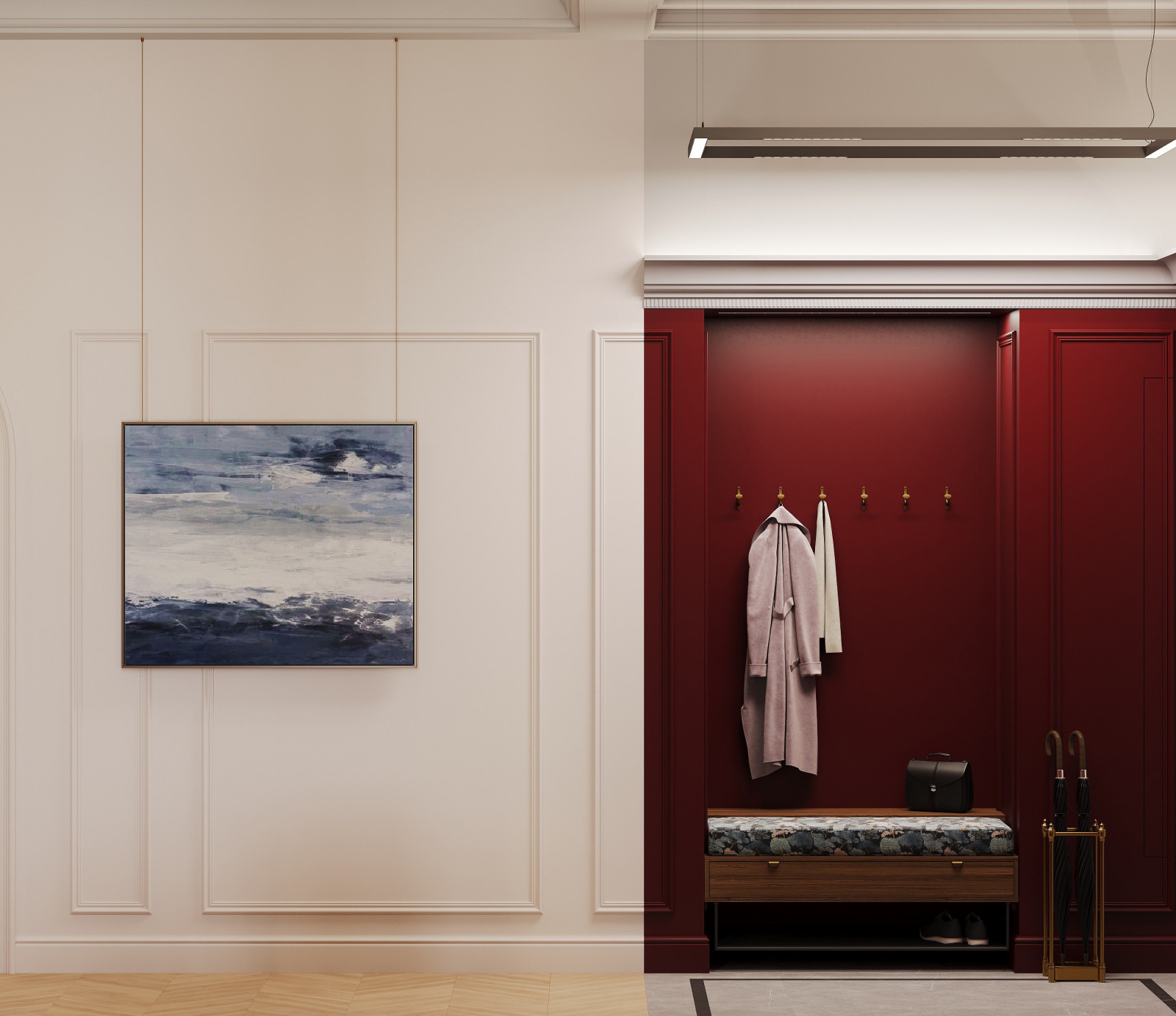 Двухэтажная квартира в центре Петербурга