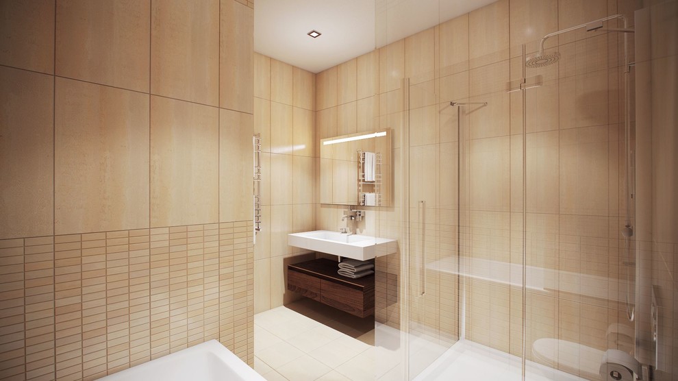 Дизайн интерьера квартиры "Простая геометрия"