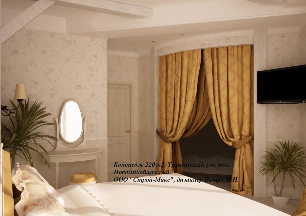 Разработка дизайн проекта коттеджа 220 м2