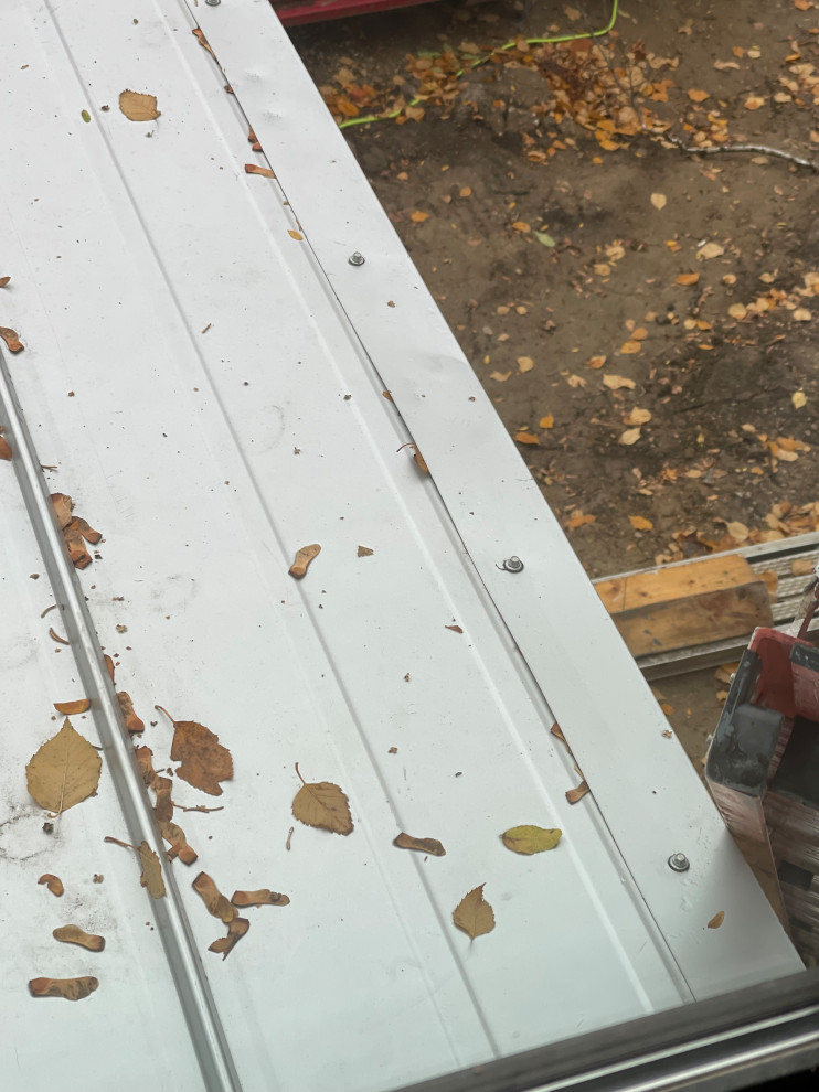 standing seam metal roof tie off