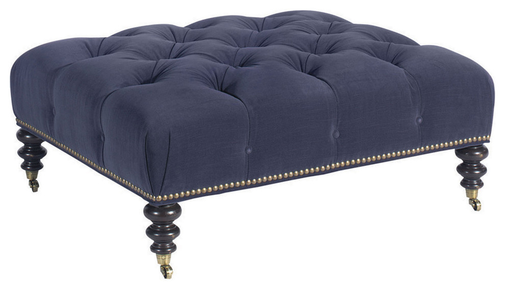 Victoria Cocktail Ottoman Traditional Footstools And Ottomans by