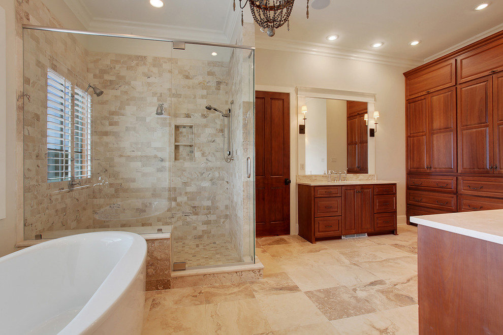 A. Hays Town Style Louisiana Architecture Traditional Bathroom