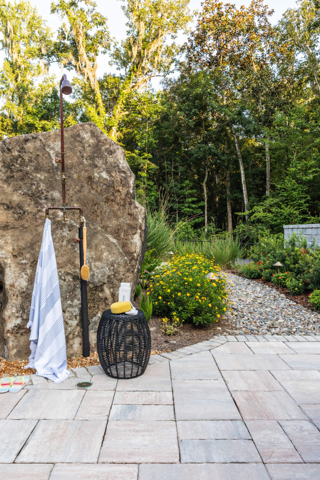 This is an example of a rustic landscaping in Jacksonville.