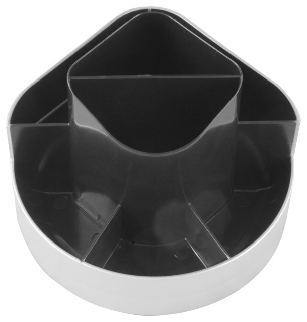 Rotating Desktop Organizer Contemporary Desk Accessories by