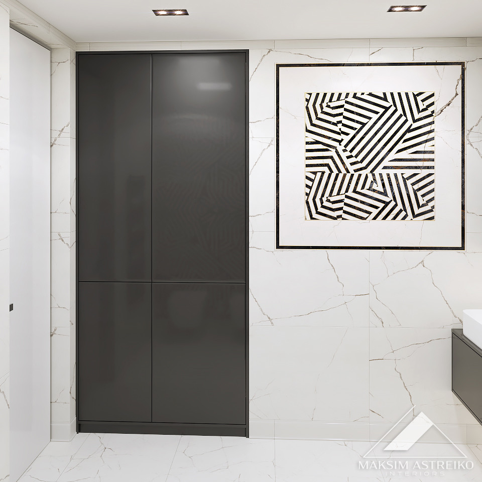 Современный интерьер с элементами арт деко