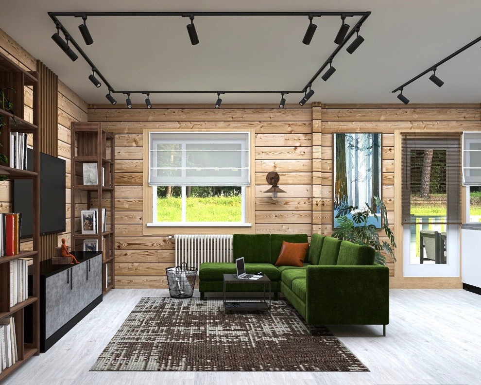 Зона гостиной, 17,1 м²