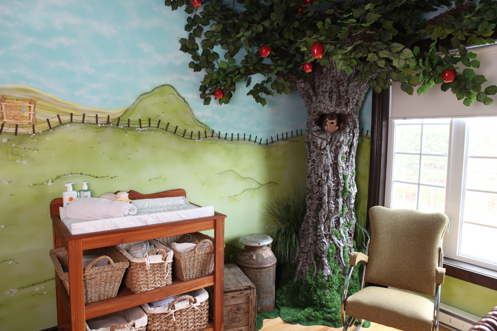 This is an example of an eclectic gender-neutral kids' room in Other.