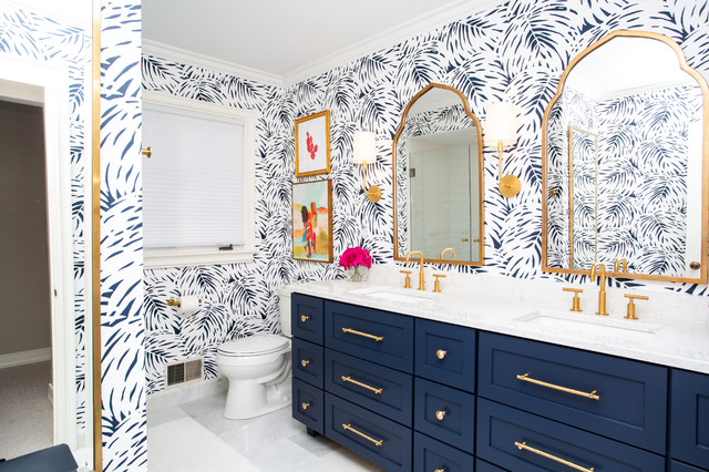 Beautiful Brookfield Home transitional-bathroom