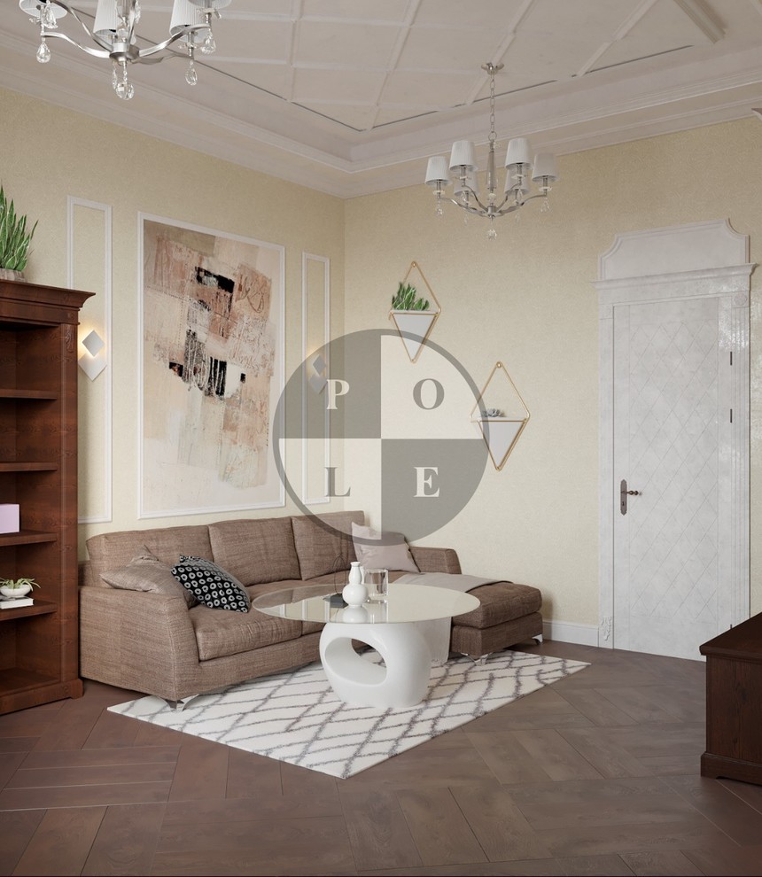 Двухкомнатная квартира 1953 года постройки в Санкт-Петербурге