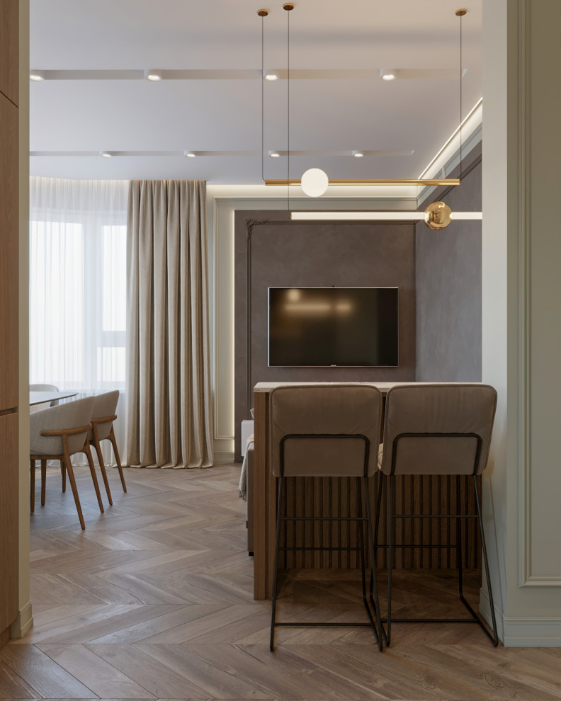 Проект трехкомнатной квартиры 100 кв.м