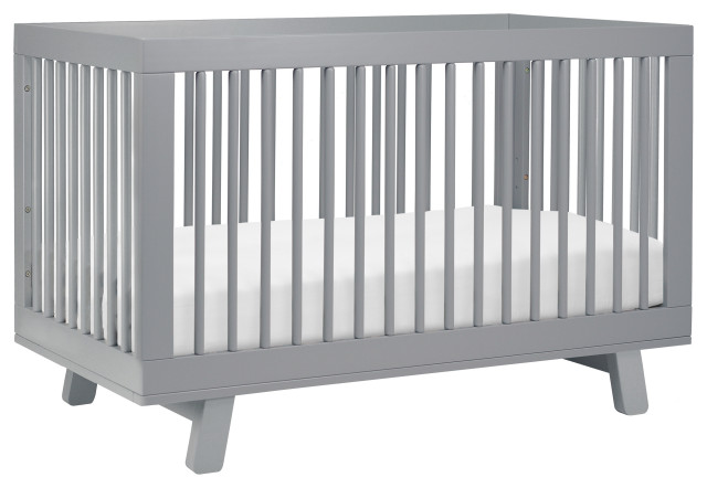 Hudson 3 In 1 Convertible Crib With Toddler Bed Conversion Kit