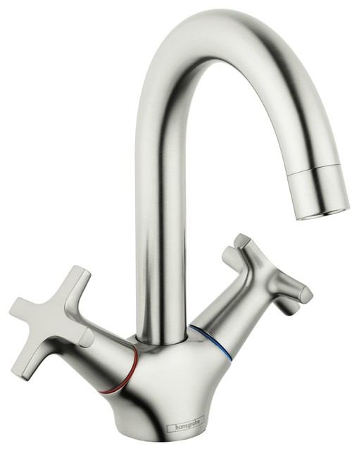 Hansgrohe 71270 Logis Classic 1 Hole Bathroom Faucet - Brushed Nickel