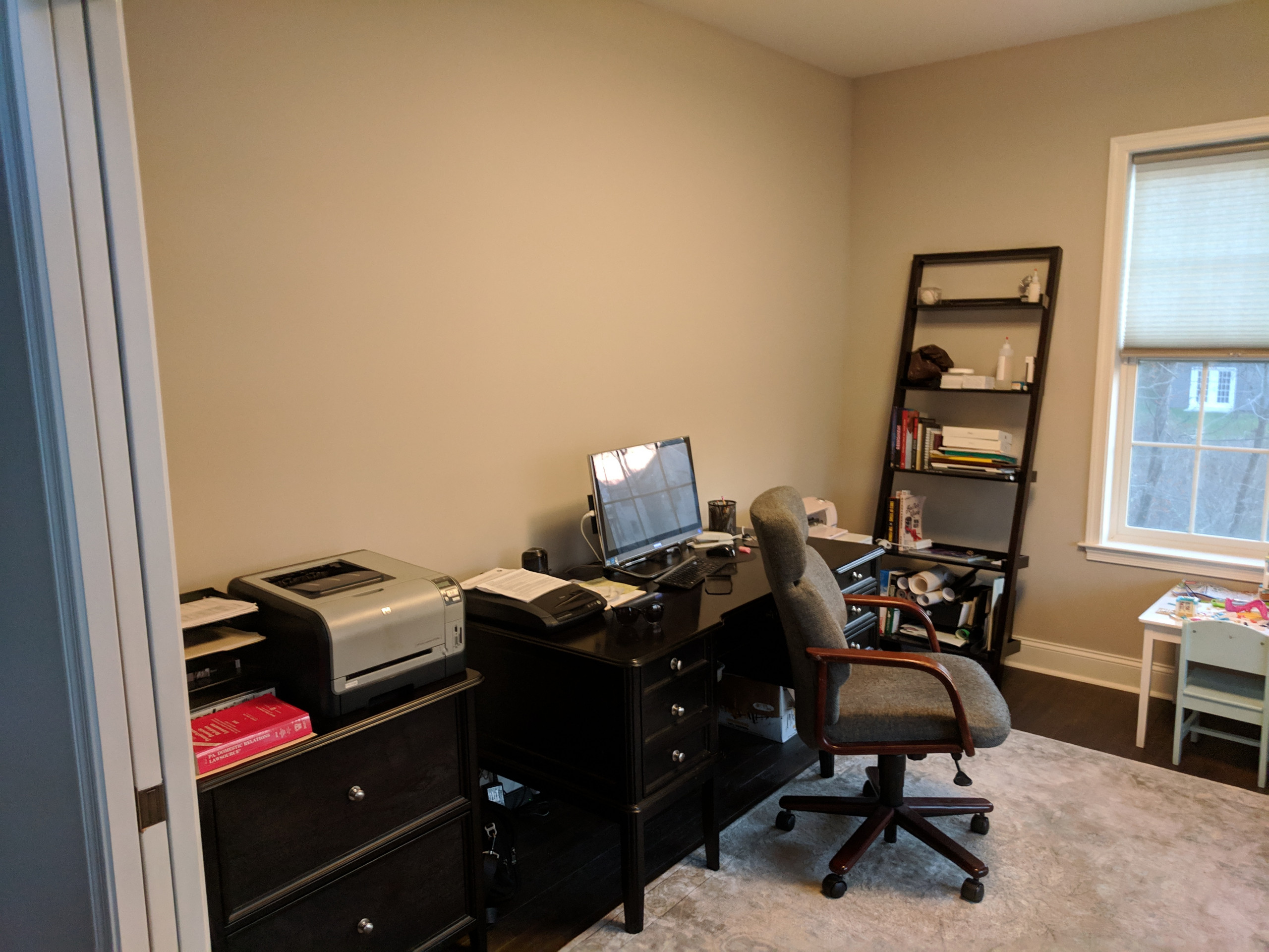 Custom Home Office with Hidden Storage | Harrisburg, PA