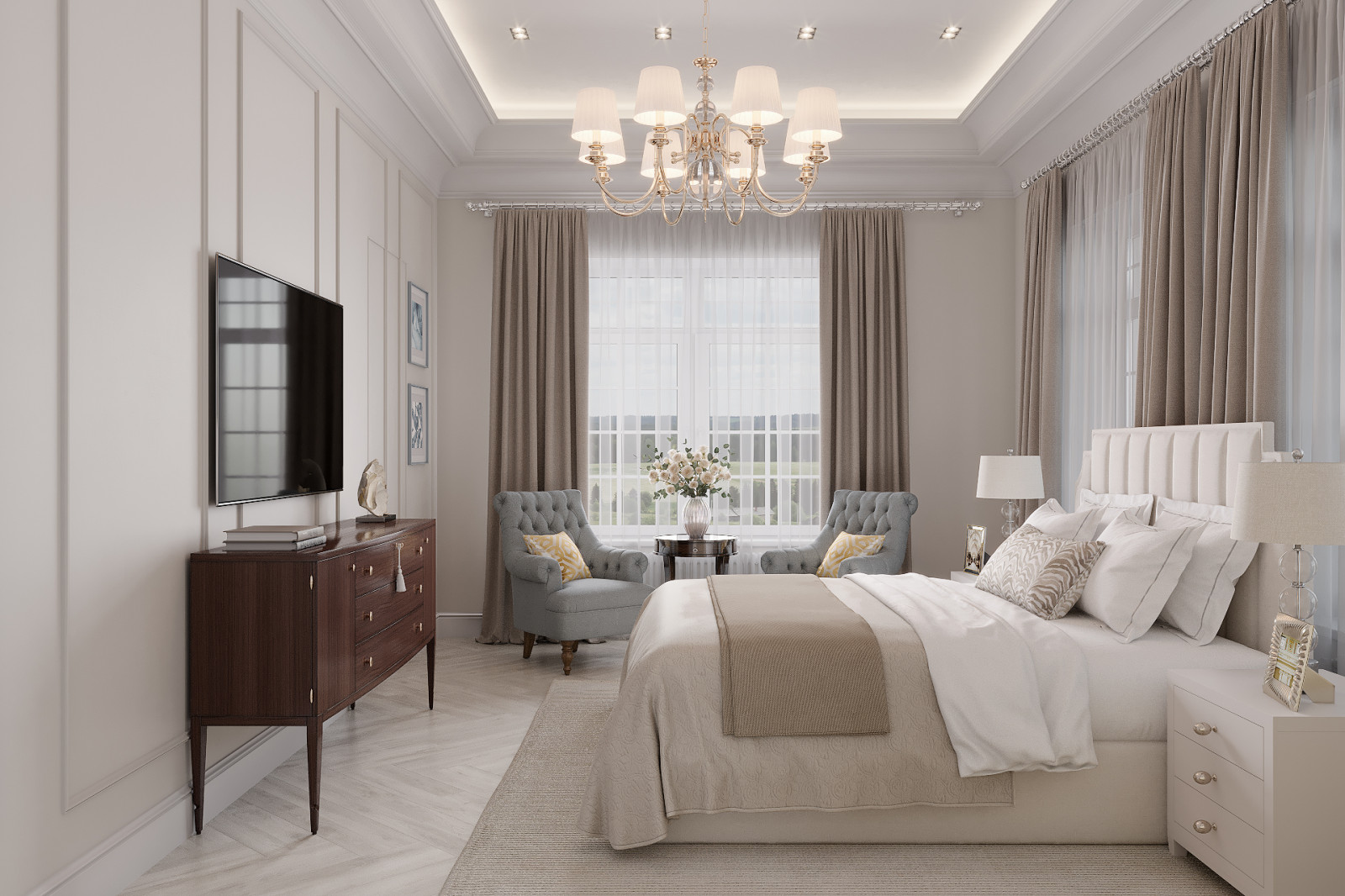 Дом в классическом стиле, 500 м2